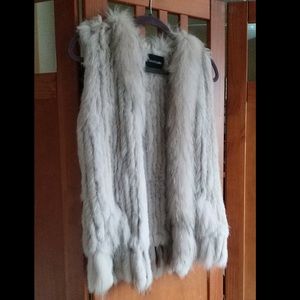 Lush Rabbit + Raccoon Fur Vest